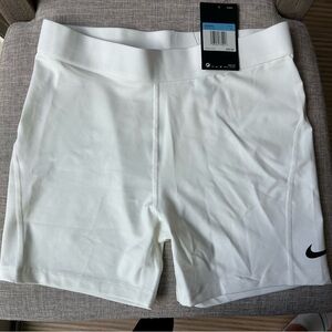 Nike Women's White Bike Shorts